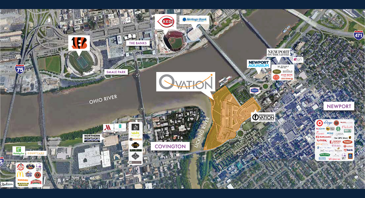 WorldClass Ovation Development in Newport, Kentucky, is Prime for