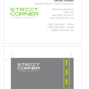 Street Corner mailer
