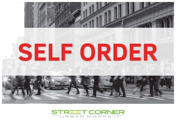Self Order Sign